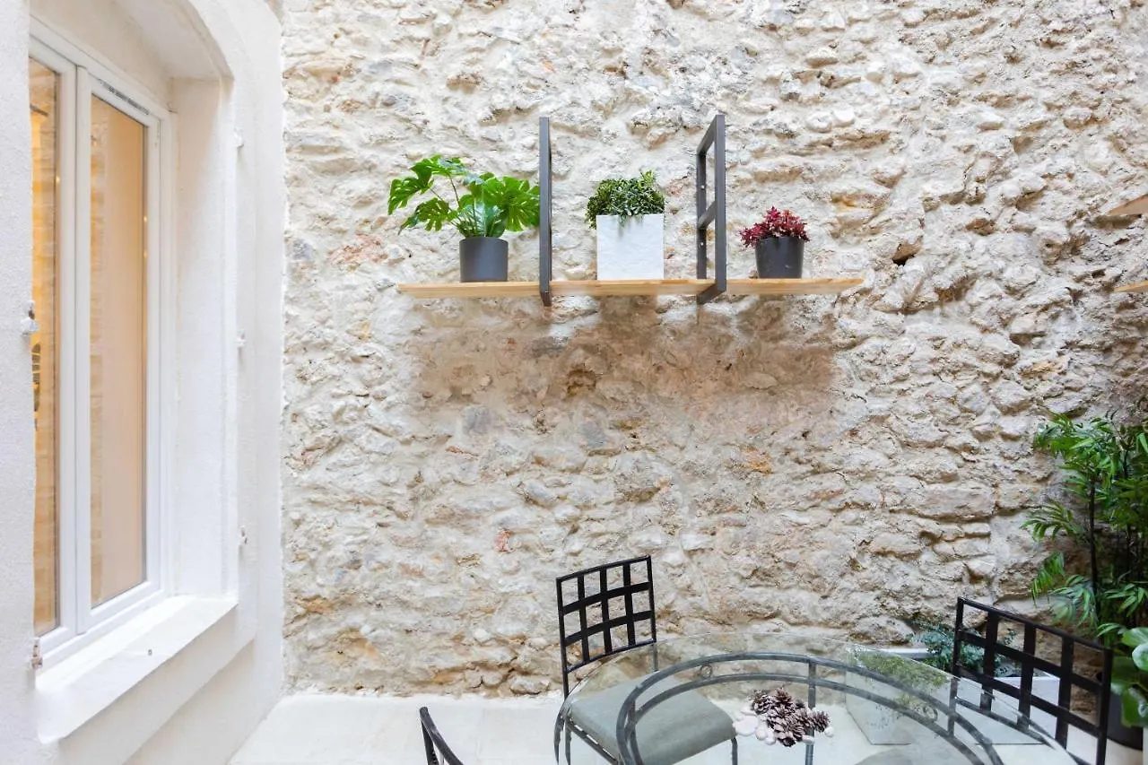 Jardin Secret Studio Terrasse Panier Vieux-Port Marseille Apartment